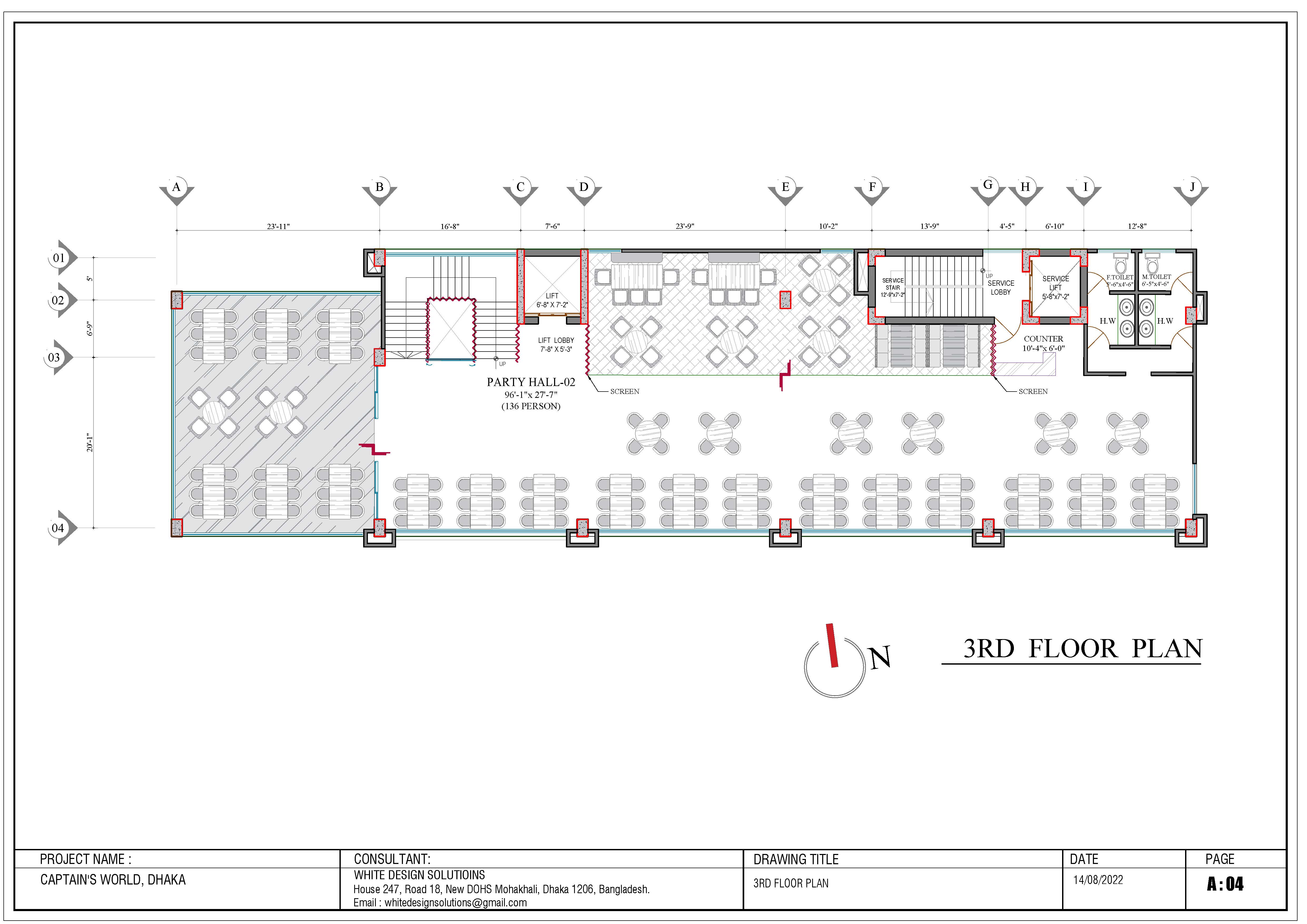 3rd Floor Plan